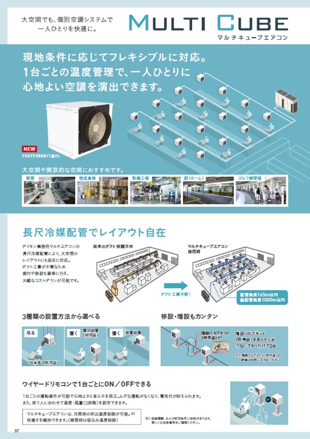 マルチキューブエアコン　表紙